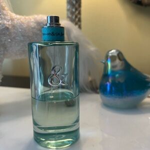 Tiffany & Co. Aqua Body Oil 1/2 full no cap